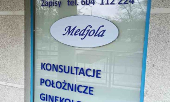 Oklejanie szpitali, przychodni zdrowia, gabinetów zabiegowych, biur...