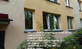 Folie przeciwsłoneczne zewnętrzne Warszawa - Przyciemnianie szyb folią