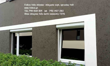 Lustro weneckie na okna -Folie weneckie na okna -Oklejanie szyb Białystok