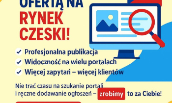 Promocja Twojej ofery w Czechach, dodawanie ogłoszeń
