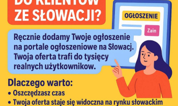 dodawanie ogłoszeń Słowacja - sprzedaż na Słowację
