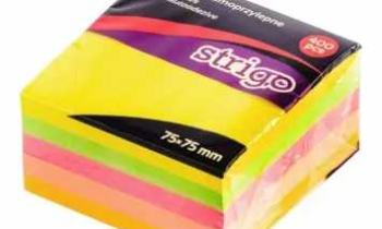 Karteczki samoprzylepne neon Strigo