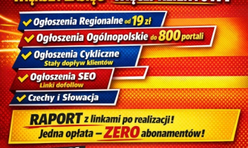 Opublikujemy Twoje ogłoszenie na setkach portali + darmowa strona