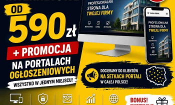 Strona internetowa Białystok od 590 zł | Publikacja ogłoszeń na portalach