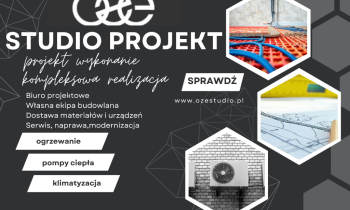INSTALACJE SANITARNE GRZEWCZE KLIMATYZACJA PROJEKT WYKONANIE STUDIO PROJEKT