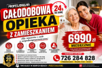 Firma opiekuńcza z 20-letnim stażem - opieka całodobowa