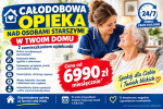 Opieka 24h dla osoby starszej - opiekunka mieszka w domu - od 6990